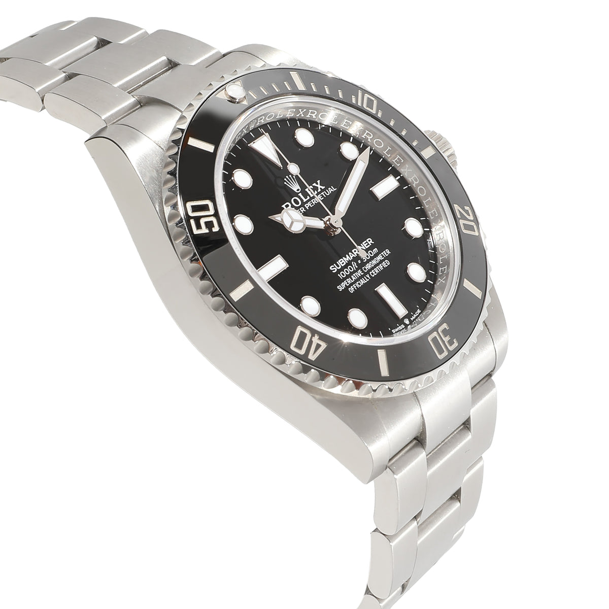 Rolex Submariner 124060 Mens Watch in  Stainless Steel