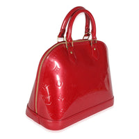 Louis Vuitton Cerise Monogram Vernis Alma PM