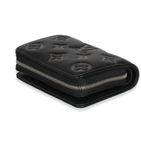 Louis Vuitton Black Iridescent Monogram Embossed Lou Coussin Wallet