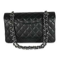 Chanel Black Quilted Caviar Medium Classic Double Flap Bag