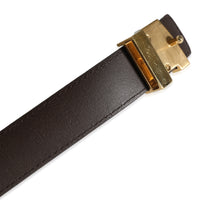 Louis Vuitton Damier Ebene Canvas 25mm LV Initiales Belt 80/32