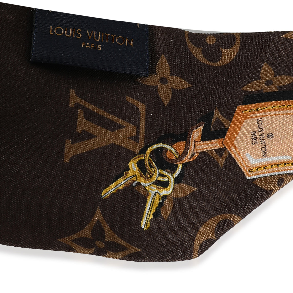 Louis Vuitton Silk Monogram Confidential Bandeau