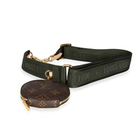 Louis Vuitton Multi-Pochette Accessoires Khaki Strap & Monogram Coin Purse