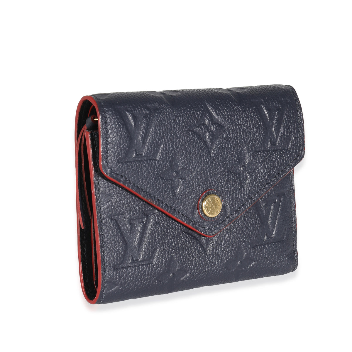 Louis Vuitton Marine Rouge Monogram Empreinte Victorine Wallet