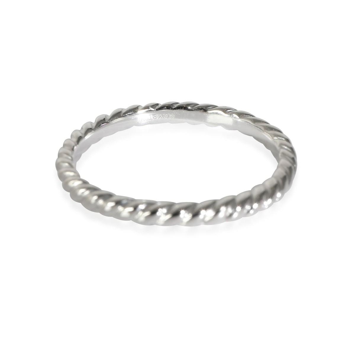 David Yurman Wedding Band Collection 2 mm Band in  Platinum