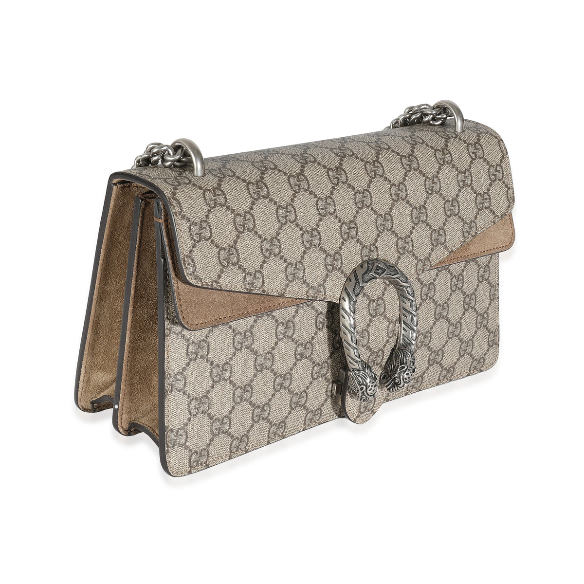 Gucci Beige GG Supreme Canvas Small Dionysus