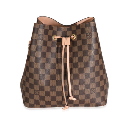 Louis Vuitton Pink Damier Ebene Canvas NéoNoé MM