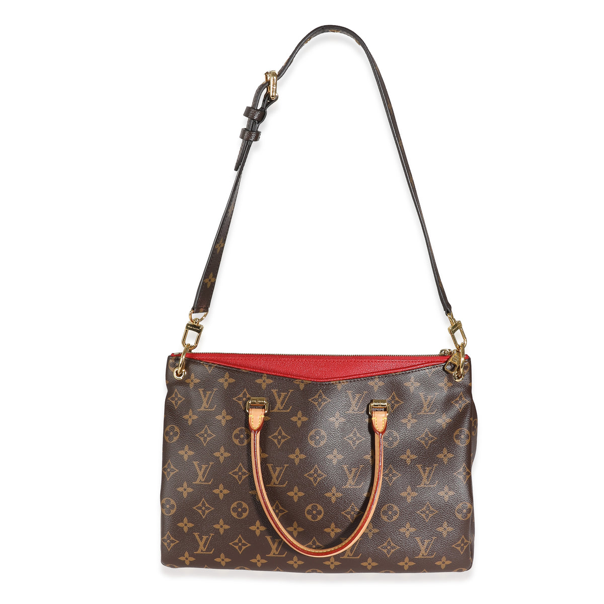 Louis Vuitton Cerise Monogram Canvas Pallas MM