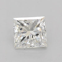 Certified 0.28 Ct Princess cut G VS2 Loose Diamond