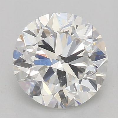 GIA Certified 0.90 Ct Round cut F SI1 Loose Diamond