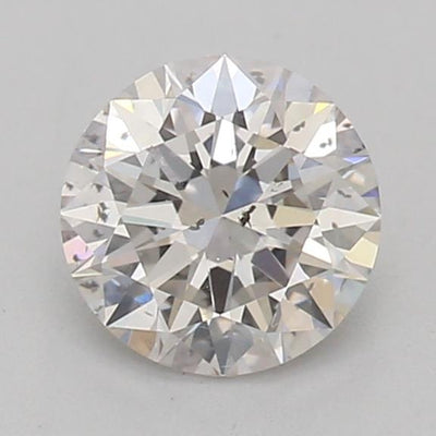 GIA Certified 0.50 Ct Round cut I SI1 Loose Diamond