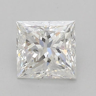 GIA Certified 0.52 Ct Princess cut F SI1 Loose Diamond