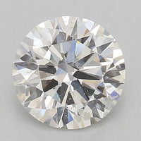 GIA Certified 0.61 Ct Round cut G I2 Loose Diamond