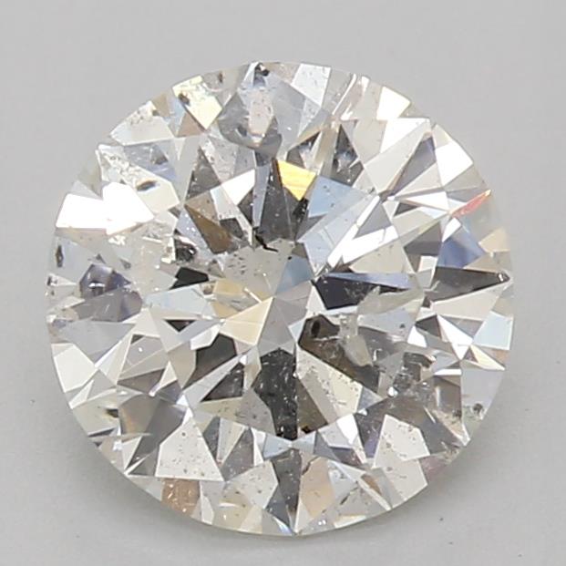 GIA Certified 1.01 Ct Round cut J I1 Loose Diamond
