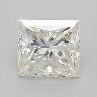 Certified 0.90 Ct Princess cut H VVS1 Loose Diamond