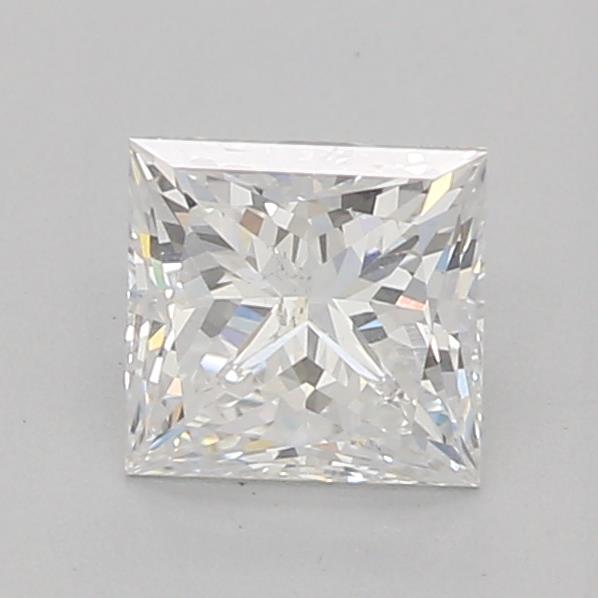 GIA Certified 0.54 Ct Princess cut E SI2 Loose Diamond