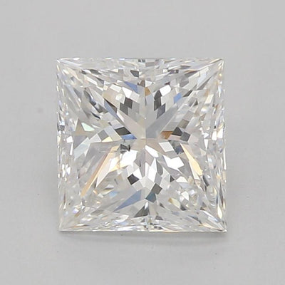 GIA Certified 1.01 Ct Princess cut F I1 Loose Diamond