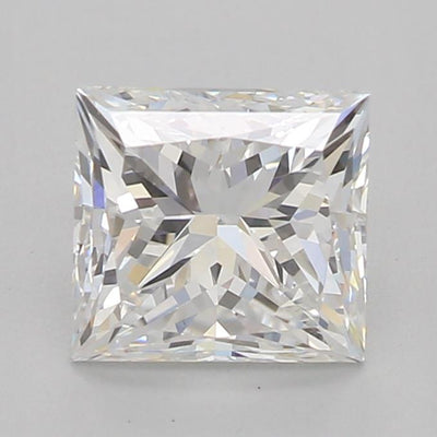 Certified 1.01 Ct Princess cut E VS1 Loose Diamond
