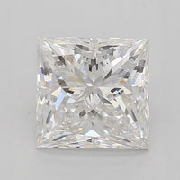GIA Certified 1.00 Ct Princess cut E SI1 Loose Diamond