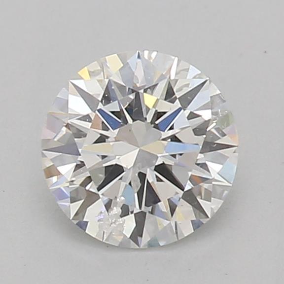 GIA Certified 0.44 Ct Round cut F I1 Loose Diamond