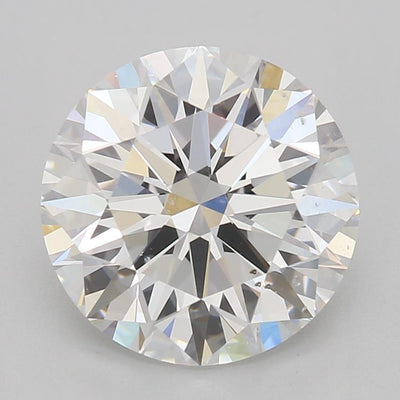 GIA Certified 2.10 Ct Round cut D SI1 Loose Diamond