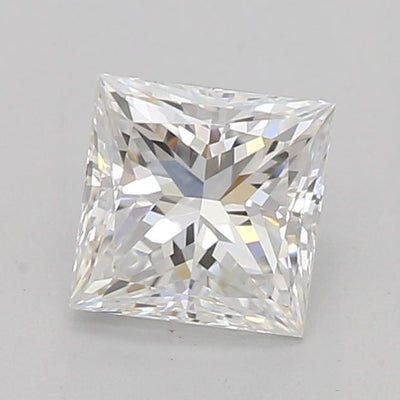 Certified 0.54 Ct Princess cut E VVS1 Loose Diamond