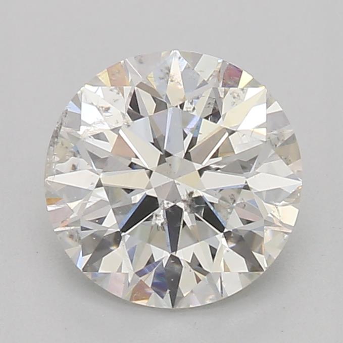 Certified 0.90 Ct Round cut G I1 Loose Diamond