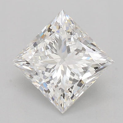 GIA Certified 1.00 Ct Princess cut F SI1 Loose Diamond