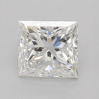 GIA Certified 0.59 Ct Princess cut F VVS2 Loose Diamond