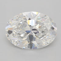 Certified 1.13 Ct Oval cut F VS2 Loose Diamond