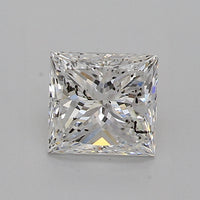 GIA Certified 1.01 Ct Princess cut F I1 Loose Diamond