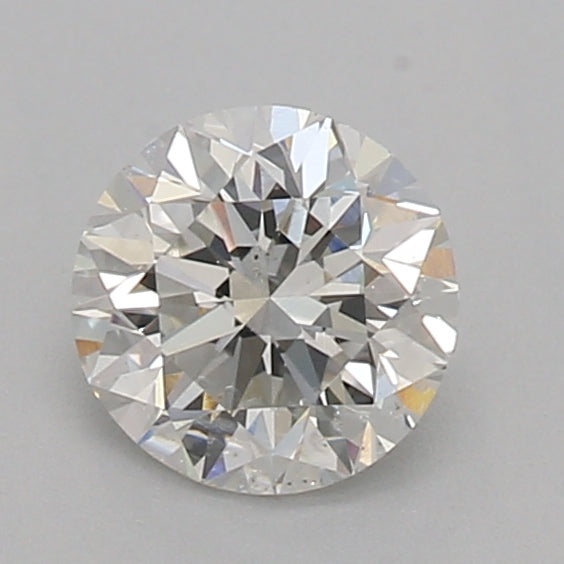 GIA Certified Round cut, H color, SI2 clarity, 0.52 Ct Loose Diamond