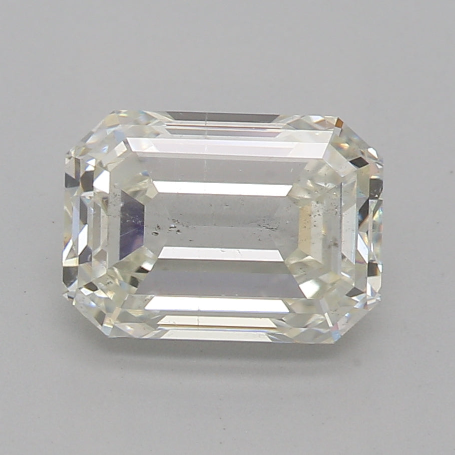 GIA Certified 2.02 Ct Emerald cut J SI2 Loose Diamond