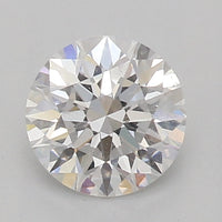 Certified 0.55 Ct Round cut F SI2 Loose Diamond