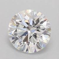 GIA Certified 0.59 Ct Round cut D VVS2 Loose Diamond