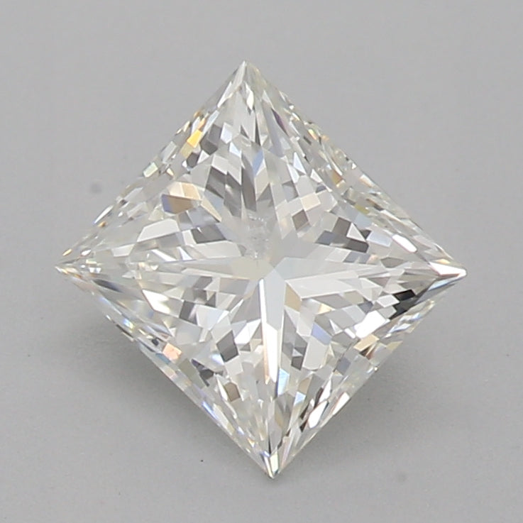 GIA Certified 1.01 Ct Princess cut H I1 Loose Diamond