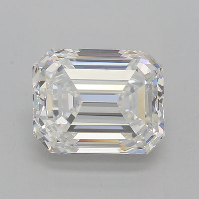 GIA Certified 2.01 Ct Emerald cut G VVS2 Loose Diamond