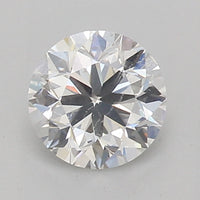 Certified 0.50 Ct Round cut F SI2 Loose Diamond