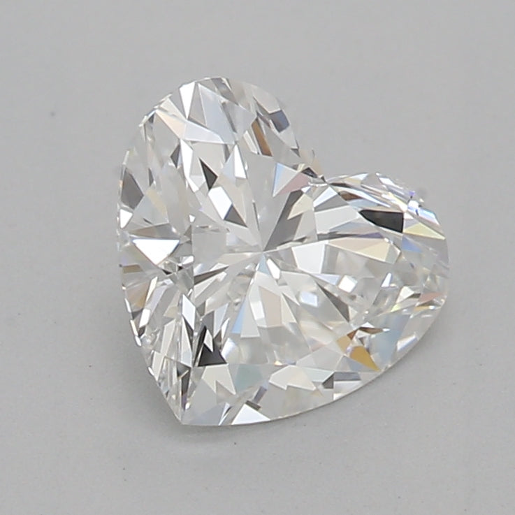 GIA Certified 0.91 Ct Heart cut F SI1 Loose Diamond