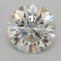 GIA Certified Round cut, K color, SI2 clarity, 1.31 Ct Loose Diamond