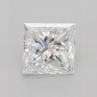 Certified 0.29 Ct Princess cut D VVS2 Loose Diamond