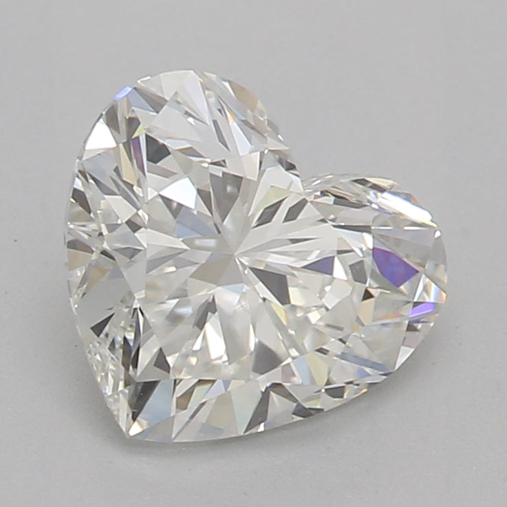 GIA Certified 1.31 Ct Heart cut H VVS2 Loose Diamond
