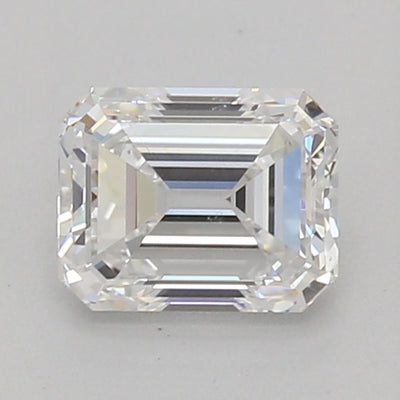 GIA Certified 0.53 Ct Emerald cut E SI1 Loose Diamond