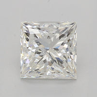 Certified 0.90 Ct Princess cut G I1 Loose Diamond