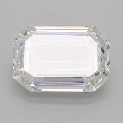 GIA Certified 1.35 Ct Emerald cut E SI1 Loose Diamond