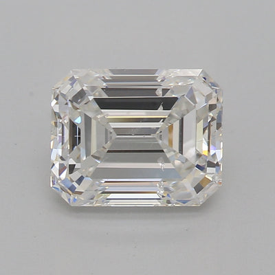 GIA Certified 2.02 Ct Emerald cut G SI2 Loose Diamond