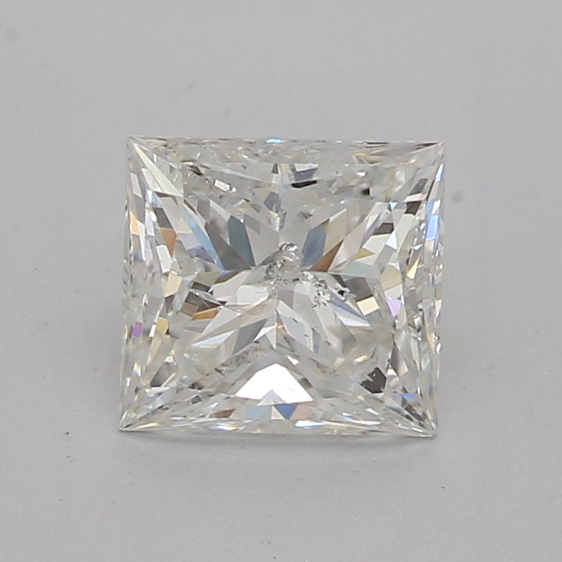 GIA Certified 1.04 Ct Princess cut G I2 Loose Diamond