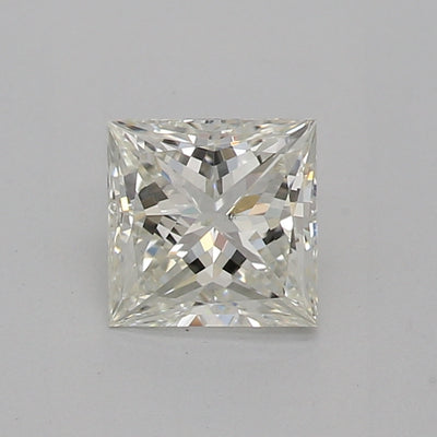 GIA Certified 0.66 Ct Princess cut J SI1 Loose Diamond