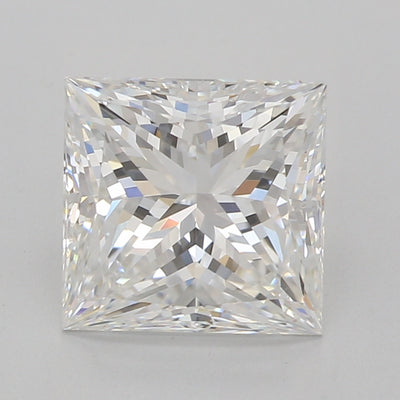 GIA Certified 2.01 Ct Princess cut F VVS2 Loose Diamond