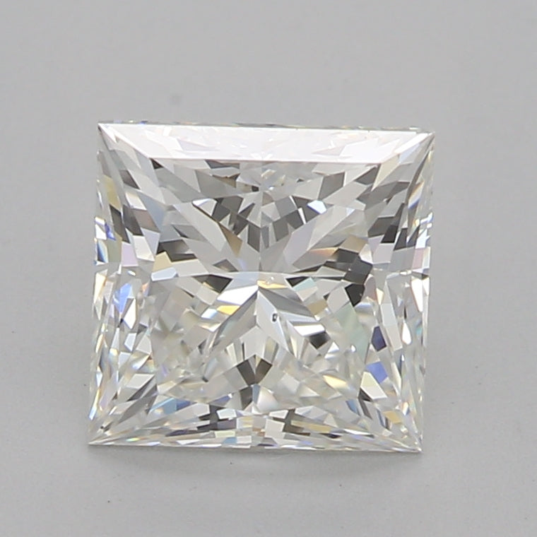 GIA Certified 1.51 Ct Princess cut H VS2 Loose Diamond
